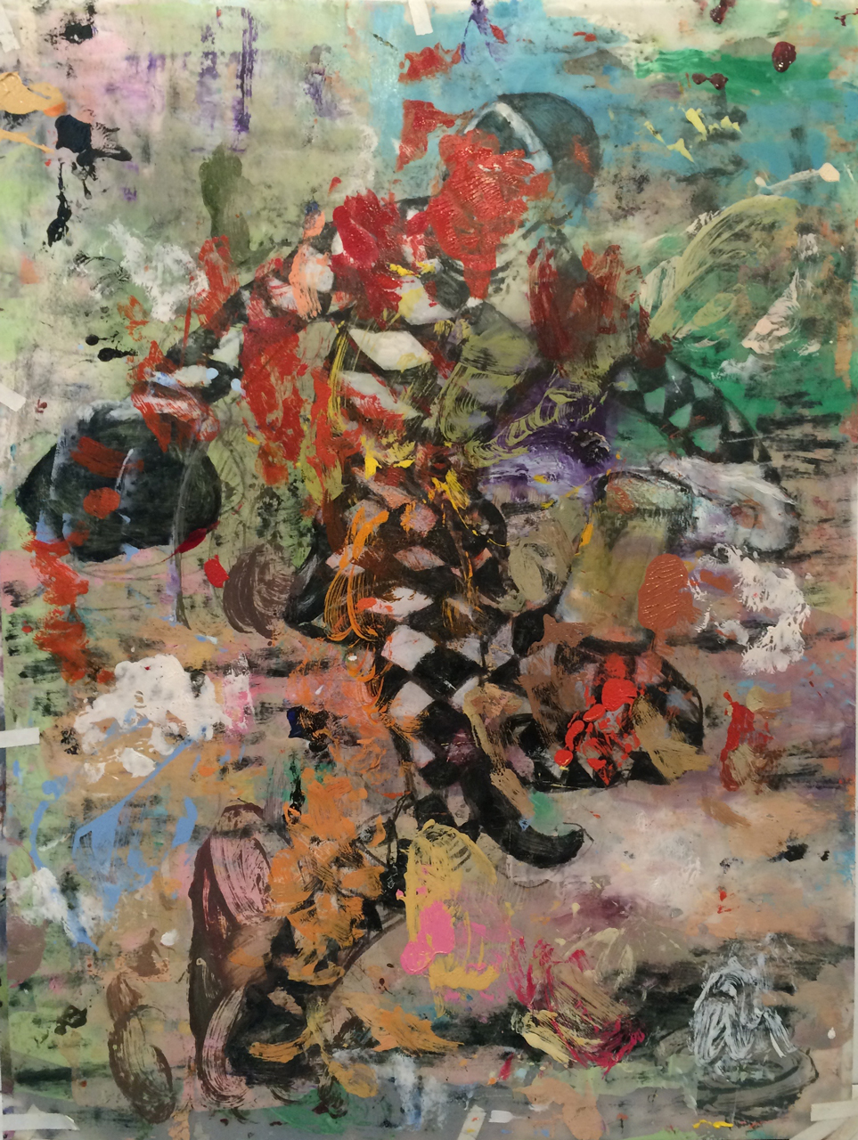 Nathan Ritterpusch — Dancing Fool / 21″ × 27″ / 2015
