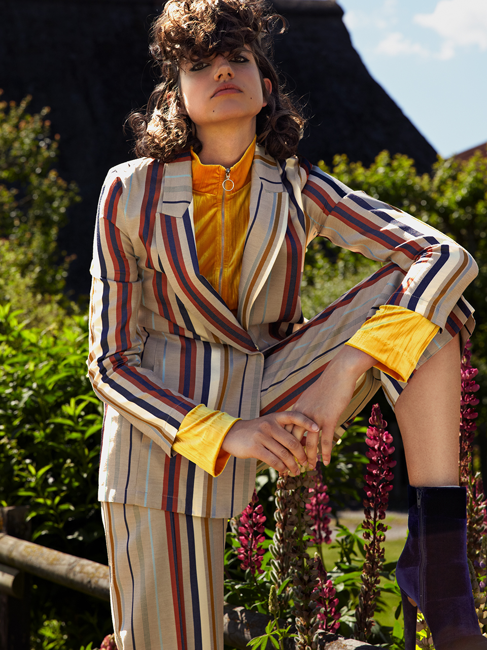 Flow &mdash; Suit Kaos Sweater Samsoe & Samsoe Boots Mai Piu Senza Socks Falke