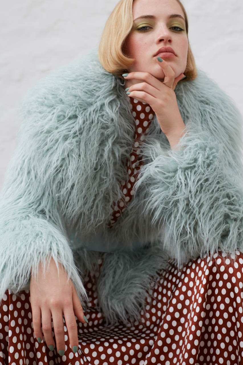 This is Julia — Outfit Diane Von Furstenberg Coat Elisabetta Franchi