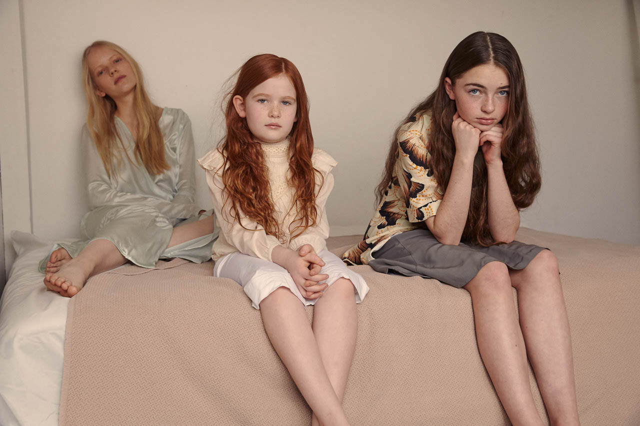 Sisterhood — From left to right: Dress Attico / Top Emile et Ida Pants IL GUFO / Top Dries Van Noten Skirt Vintage by Le Grand Strip