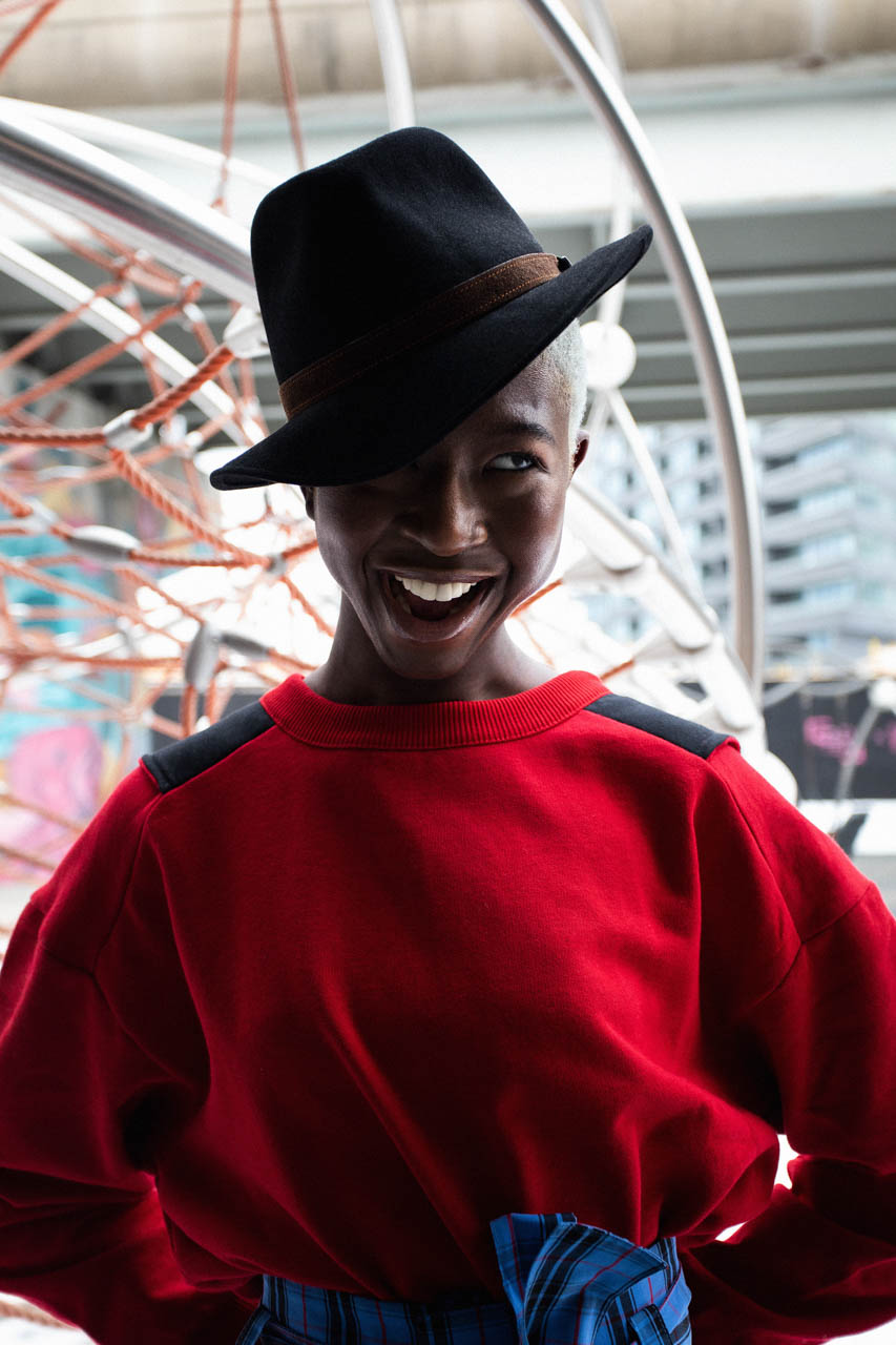 Burnside &mdash; Sweater Noisy May Pants Nyoolo Hat Borsalino