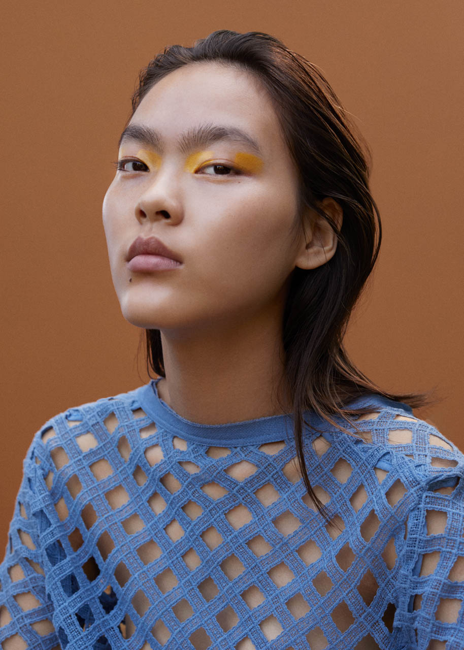 Lines & Soft Edges — Top Sandro