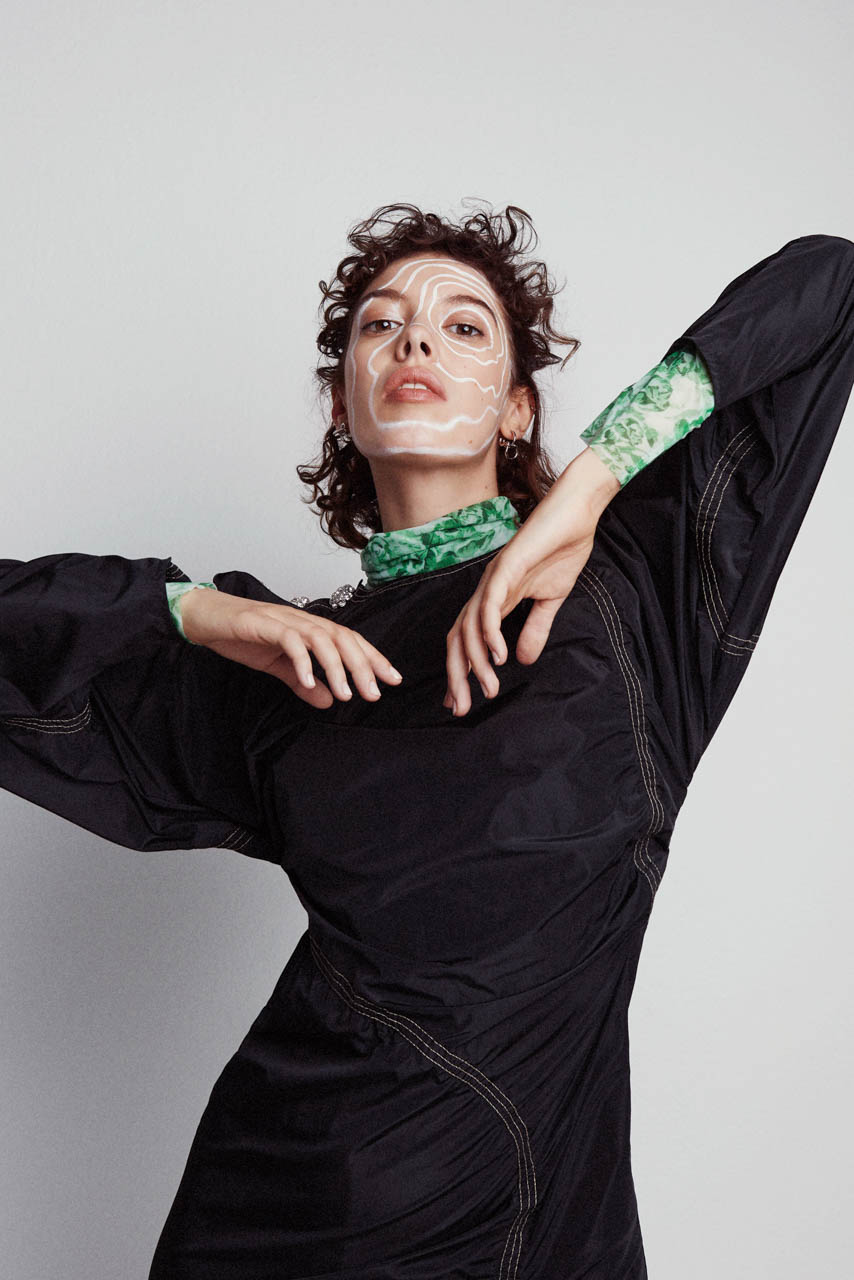 Off Balance — Top & Dress Ganni Earrings lala Berlin