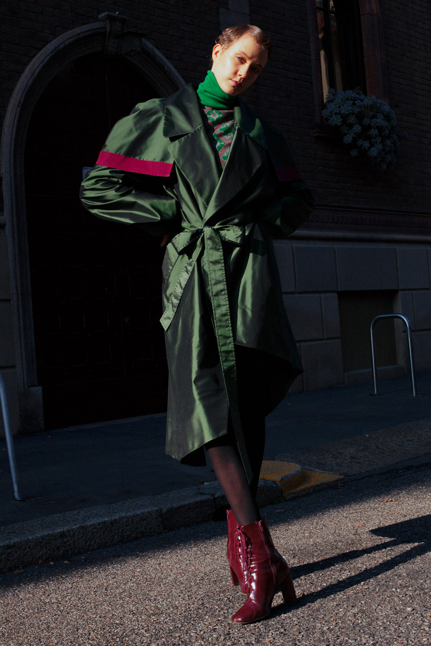 Walk That Journey — Coat Odor Blouse & Shoes Stylist’s Own