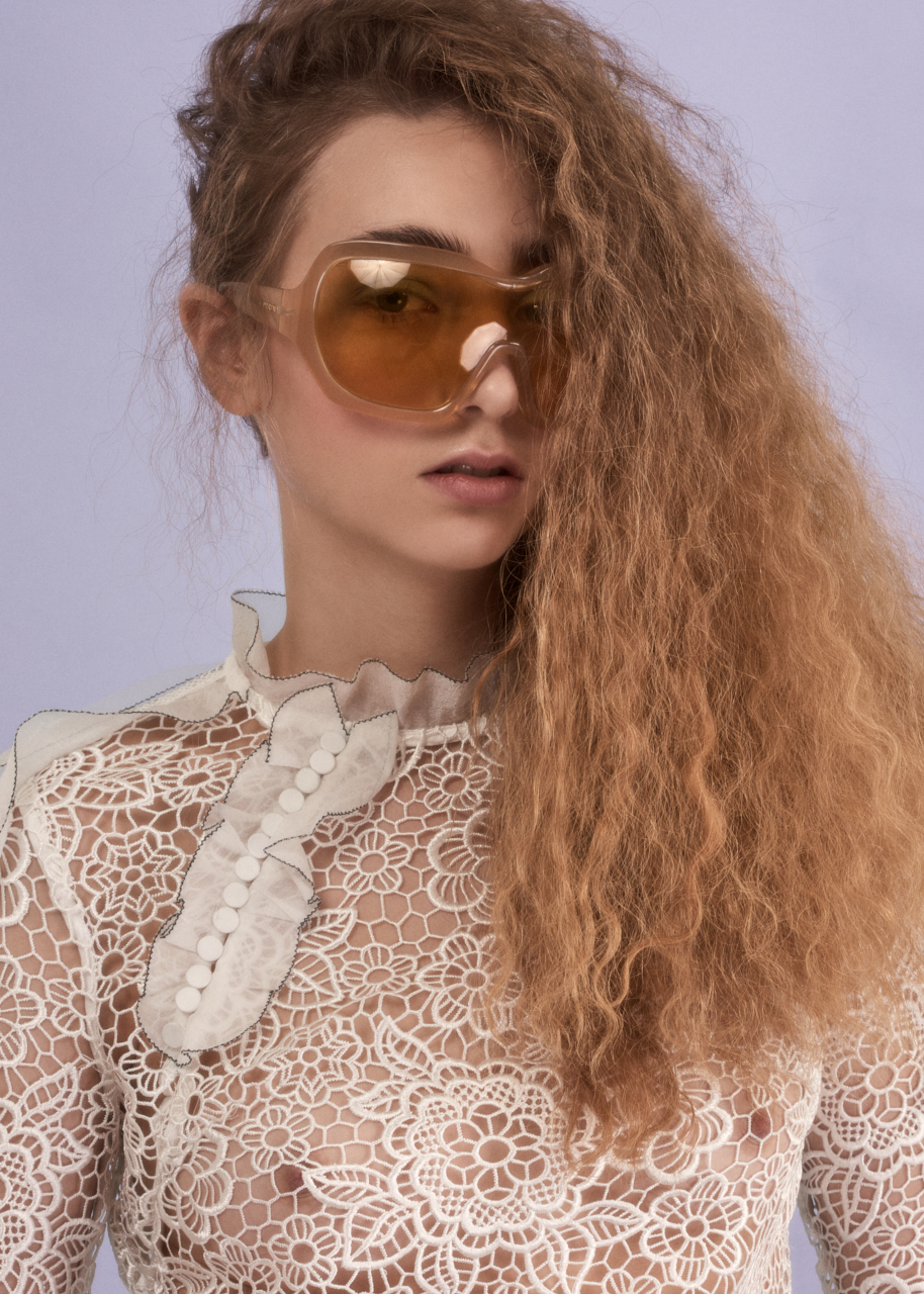 Go With The Fuzz — Shirt Self-Portrait by Matchesfashion Shades PRADA