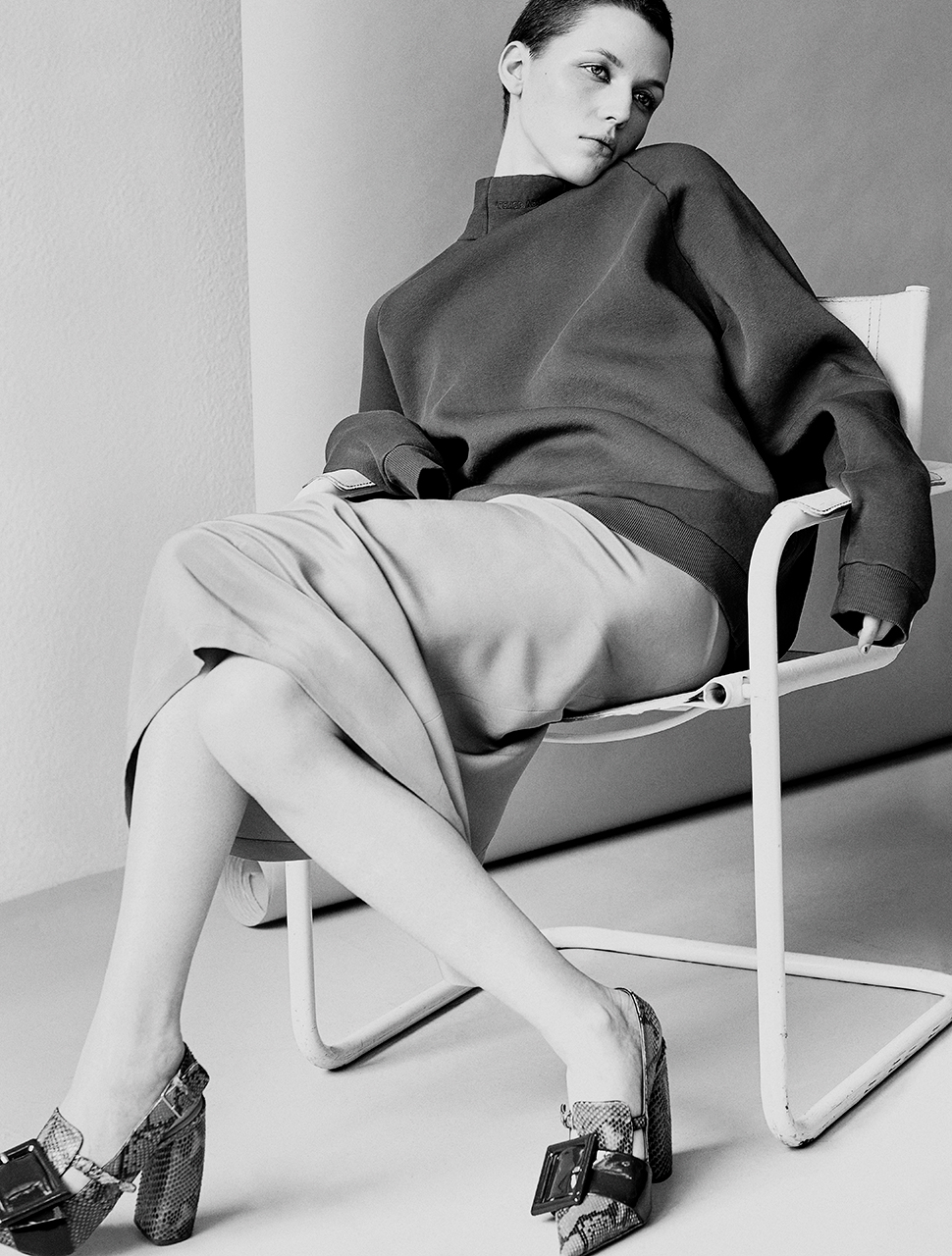 Definitely Maybe — Pullover Atelier About Dress Michael Sontag Shoes Miu Miu