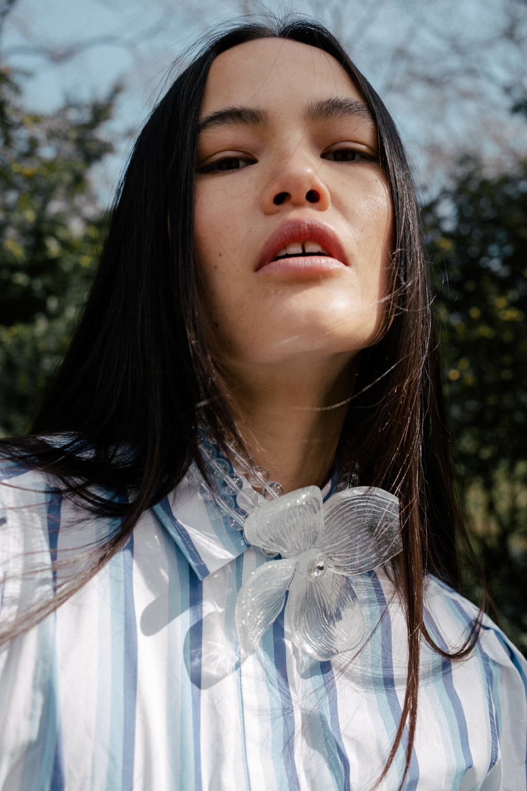 Perky Things — Shirt Ganni Necklace & Other Stories x Susan Fang