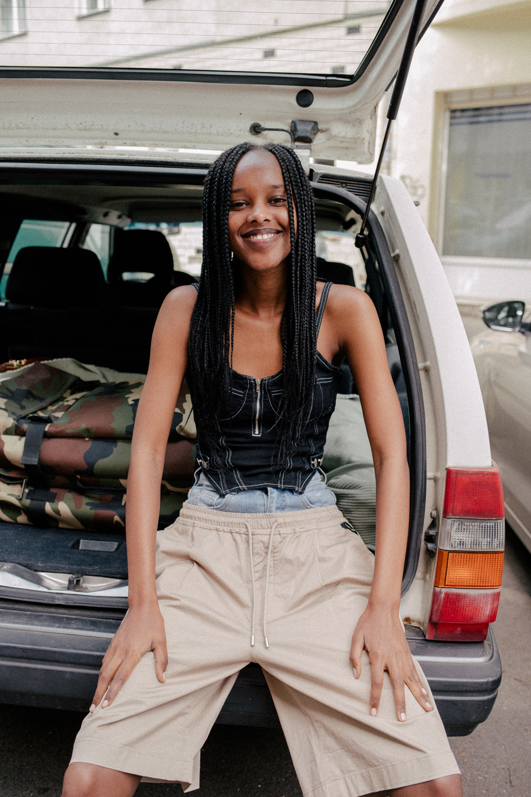 Tacos & Drinks — Shorts Replay Jeans Shorts & Top Model’s own