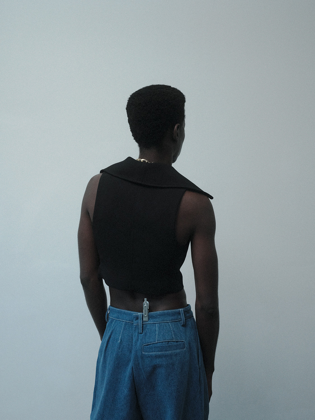 Moving Through Water — Top Ganni Neklace & Other Stories Trousers J’ai mal à la tête