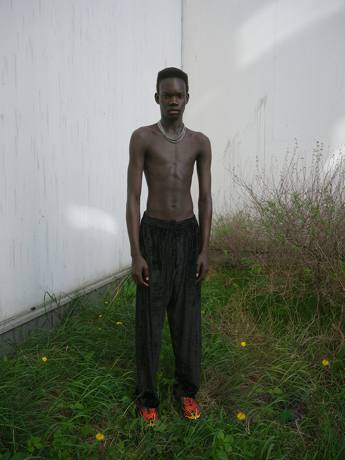 IVRY — Chains Vitaly Pants & Sneakers Balenciaga