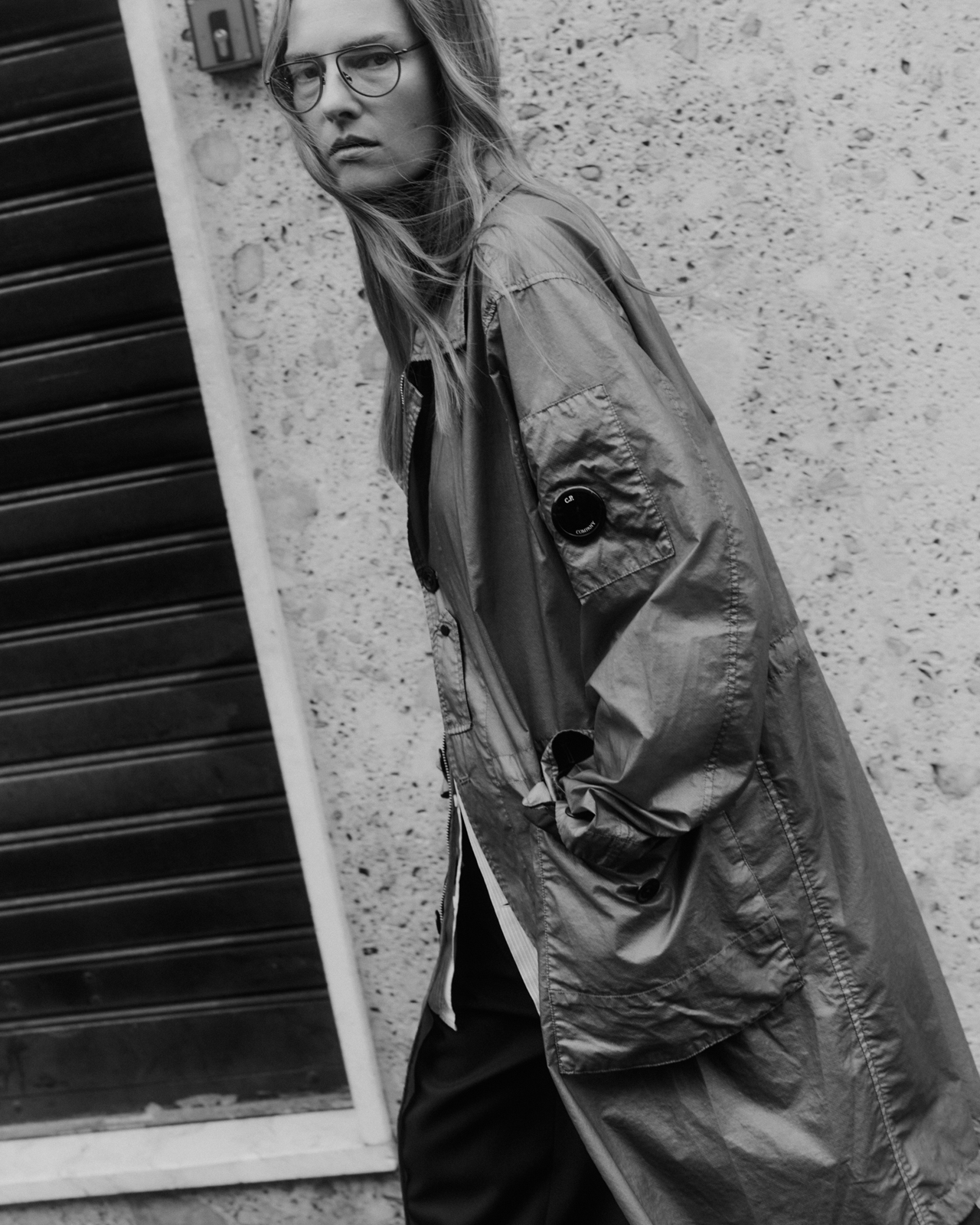 Ania — Coat CP Company Knit Pomandere Boots MiuMiu Trousers Jil Sander