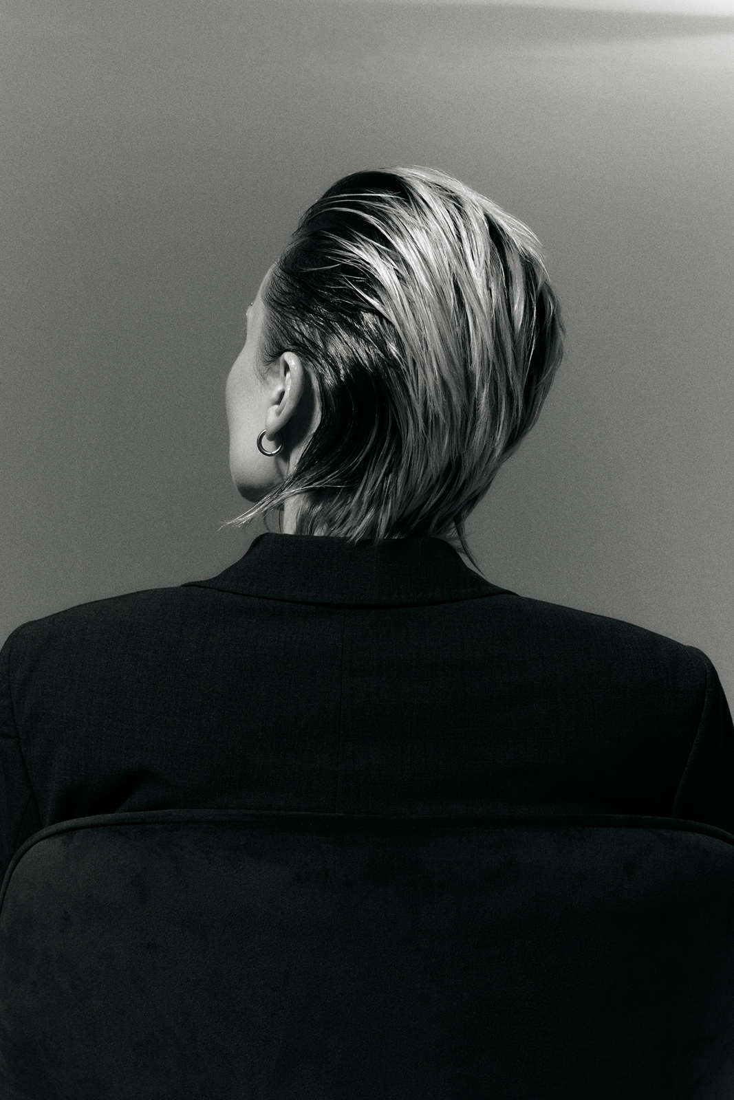 Taking Up Space &mdash; Blazer Balmain Leather Jacket Armani